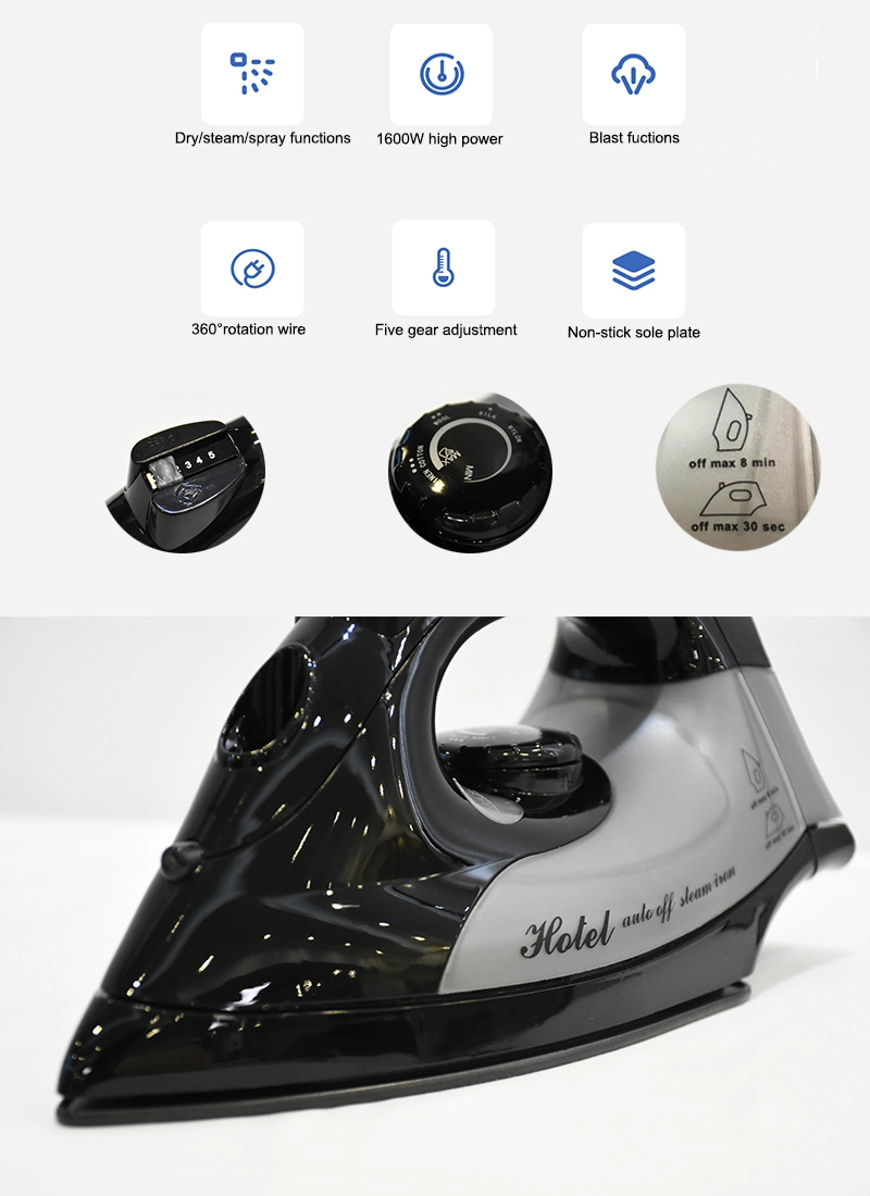 5 Star Hotel Modern Portable Steam Electric Iron