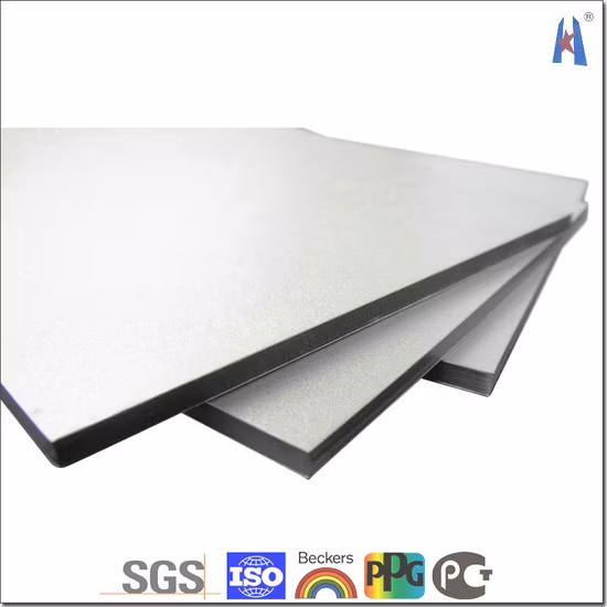 Produttori di fogli ACP da 3 mm con rivestimento in alluminio solido